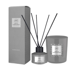 Aroma Zestaw Patyczki zapachowe + Świeca - Gentle Sandalwood