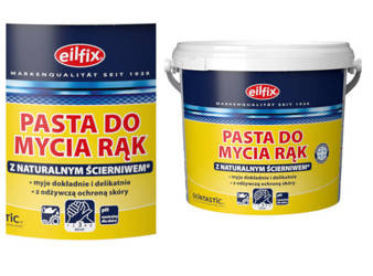 Eilfix Pasta 5L BHP do mycia mocno zabrudzonych rąk z Mączką drzewną ze ścierniwem