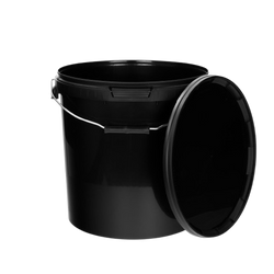 BenBow Wiadro detailingowe czarne 20L + pokrywka
