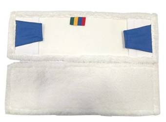 Mop DUO MIKROFIBRY gładki 50cm - kieszeń klips z zakładkami