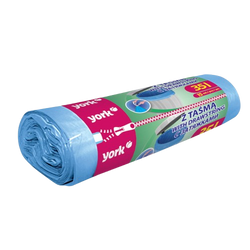 Worki na odpady na śmieci Z TAŚMĄ Rolka 60L 10 szt.