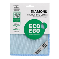 Ściereczka DIAMOND ECO EGO 40x40cm - do czyszczenia szyb