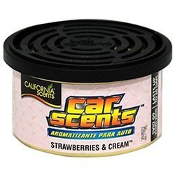 California Scents Car Strawbery & cream Truskawki Puszka Zapachowa Odświeżacz do samochodu