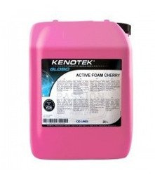 Kenotek ACTIVE FOAM CHERRY 20L Szampon Neutralna Piana Aktywna do mycia samochodu Bezpieczna Chemia do mycia samochodów do myjni