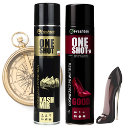 Zestaw Freshtek ONE SHOT 2x600ml Kashmir & Good | Damskie zapachy