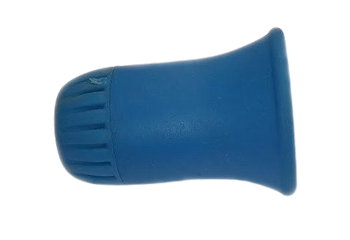 Nakrętka mocowania Osłona dyszy GUMOWA niebieska 1/4