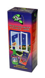 PLASTMAL Emulsja Czyszcząca do Mycia Okien 500ml Powłoka Hydrofobowa do okien Luster Mleczko