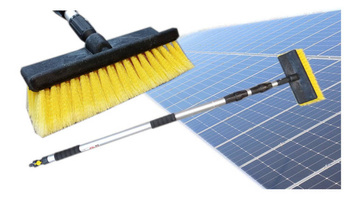 Szczotka teleskopowa do mycia paneli solarów 1,4-3M