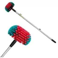 Vikan Zestaw szczotka do felg w busach 545252 + kij 1,26m