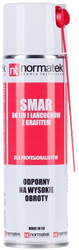Normatek Smar do lin i łańcuchów z grafitem 500ml