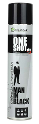 Freshtek ONE SHOT 600ml odświeżacz powietrza - Man in Black