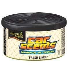 California Scents Car puszka Fresh Linen Świeże Pranie Puszka Zapachowa Odświeżacz do samochodu