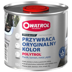Owatrol polytrol 0,5L - do regeneracji koloru tworzyw