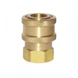 Szybkozłącze do węża DAMSKIE 1/4''  wykonane z mosiądzu