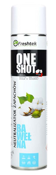 Freshtek ONE SHOT 600ml odświeżacz powietrza - Bawełna