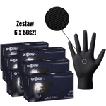 Zarys GRIPZZLY L Zestaw 6x Rękawiczki Nitrylowe Grube
