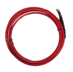 Wąż do myjni 4,5m - czerwony termoplastyczny wzmocniony