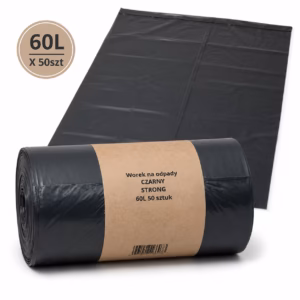 Worki na śmieci Strong 60L 50 szt – rolka