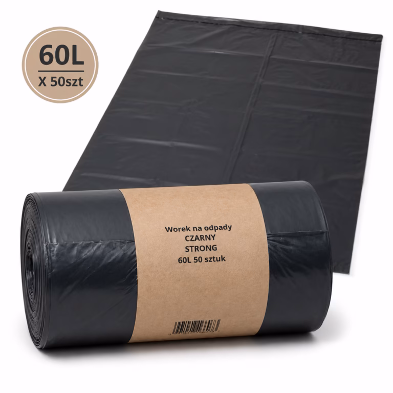 Worki na śmieci Strong 60L 50 szt – rolka